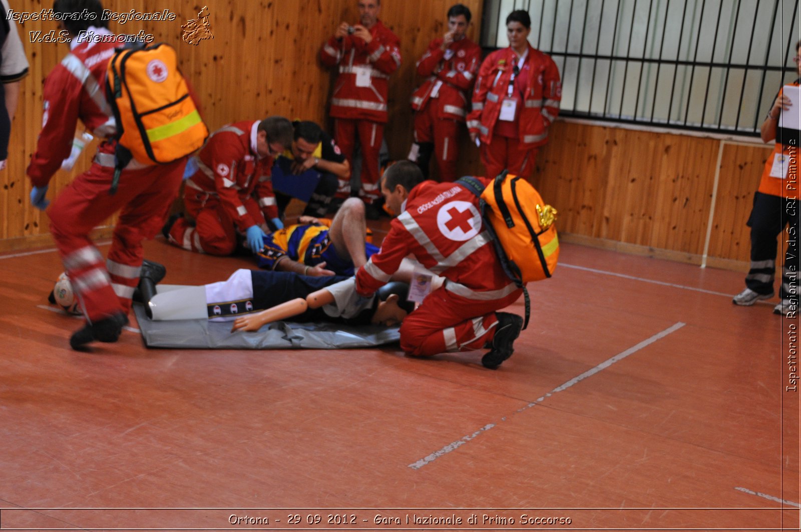 Ortona - 29 09 2012 - Gara Nazionale di Primo Soccorso - Croce Rossa Italiana - Ispettorato Regionale Volontari del Soccorso del Piemonte