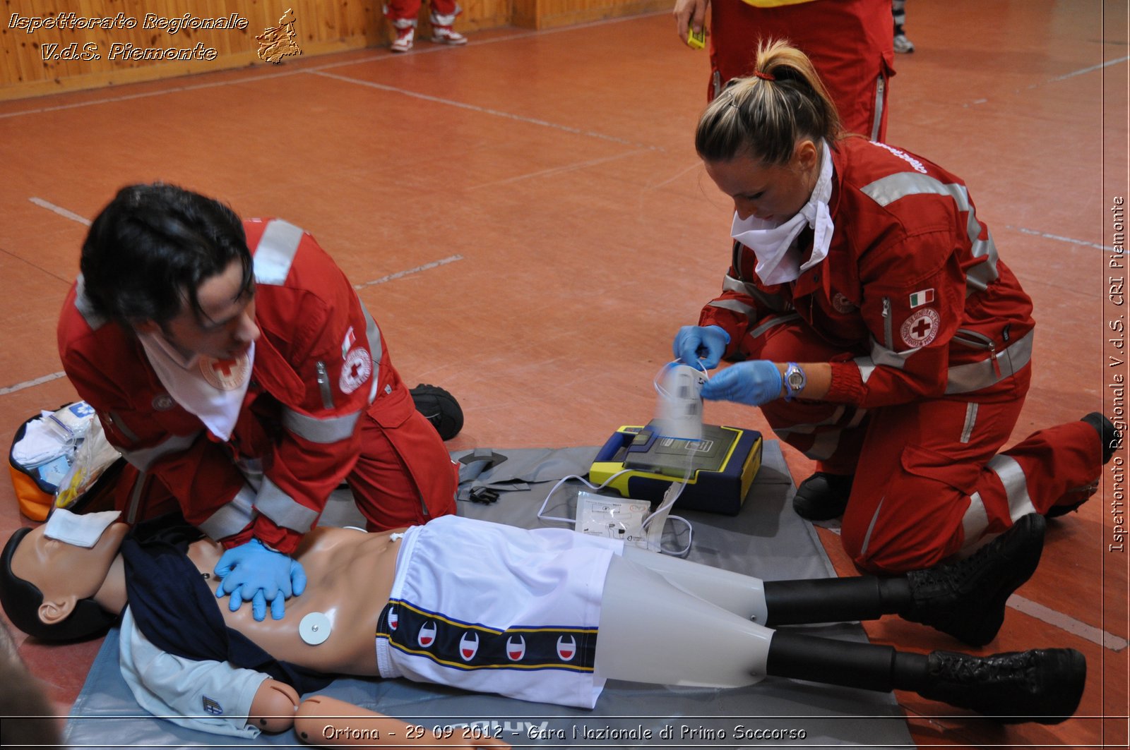 Ortona - 29 09 2012 - Gara Nazionale di Primo Soccorso - Croce Rossa Italiana - Ispettorato Regionale Volontari del Soccorso del Piemonte