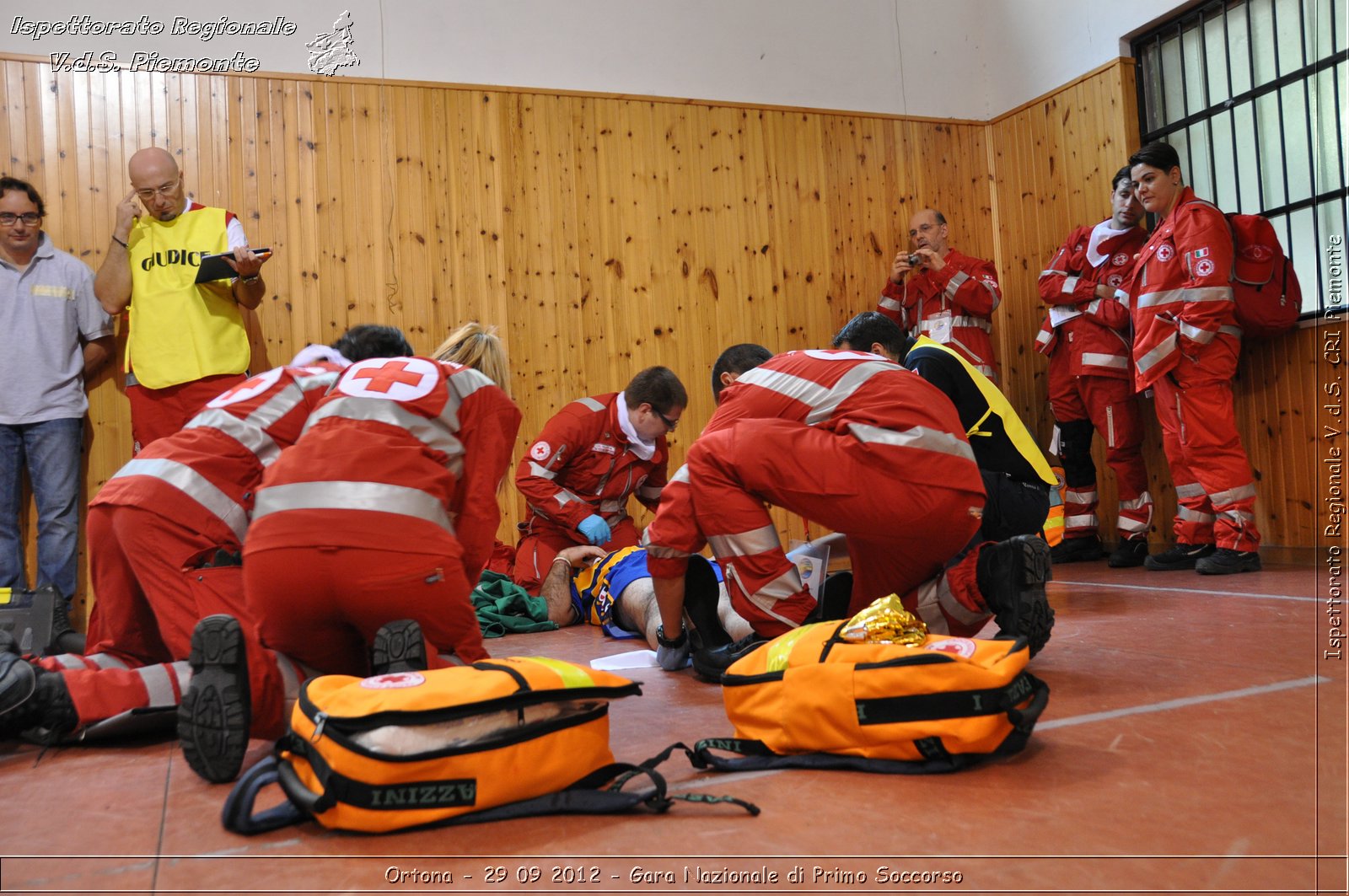 Ortona - 29 09 2012 - Gara Nazionale di Primo Soccorso - Croce Rossa Italiana - Ispettorato Regionale Volontari del Soccorso del Piemonte