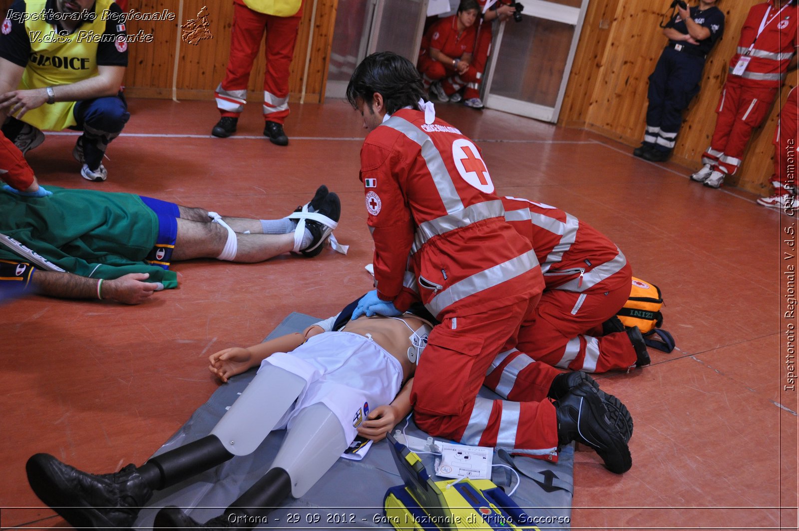 Ortona - 29 09 2012 - Gara Nazionale di Primo Soccorso - Croce Rossa Italiana - Ispettorato Regionale Volontari del Soccorso del Piemonte