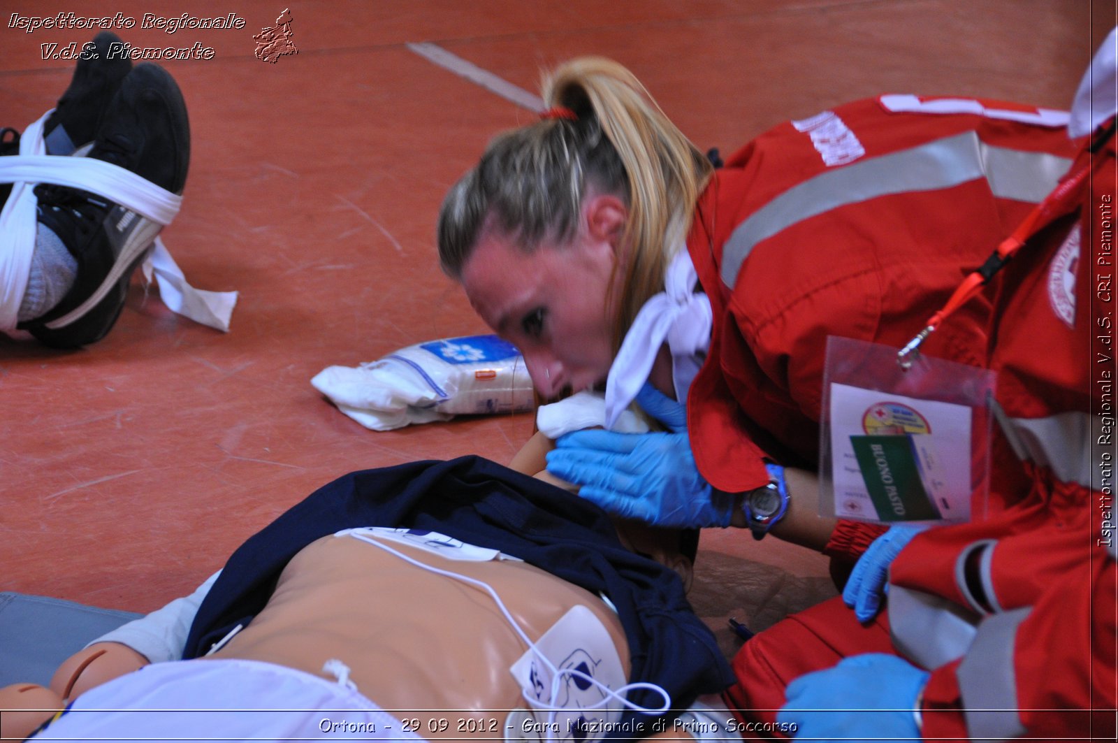 Ortona - 29 09 2012 - Gara Nazionale di Primo Soccorso - Croce Rossa Italiana - Ispettorato Regionale Volontari del Soccorso del Piemonte