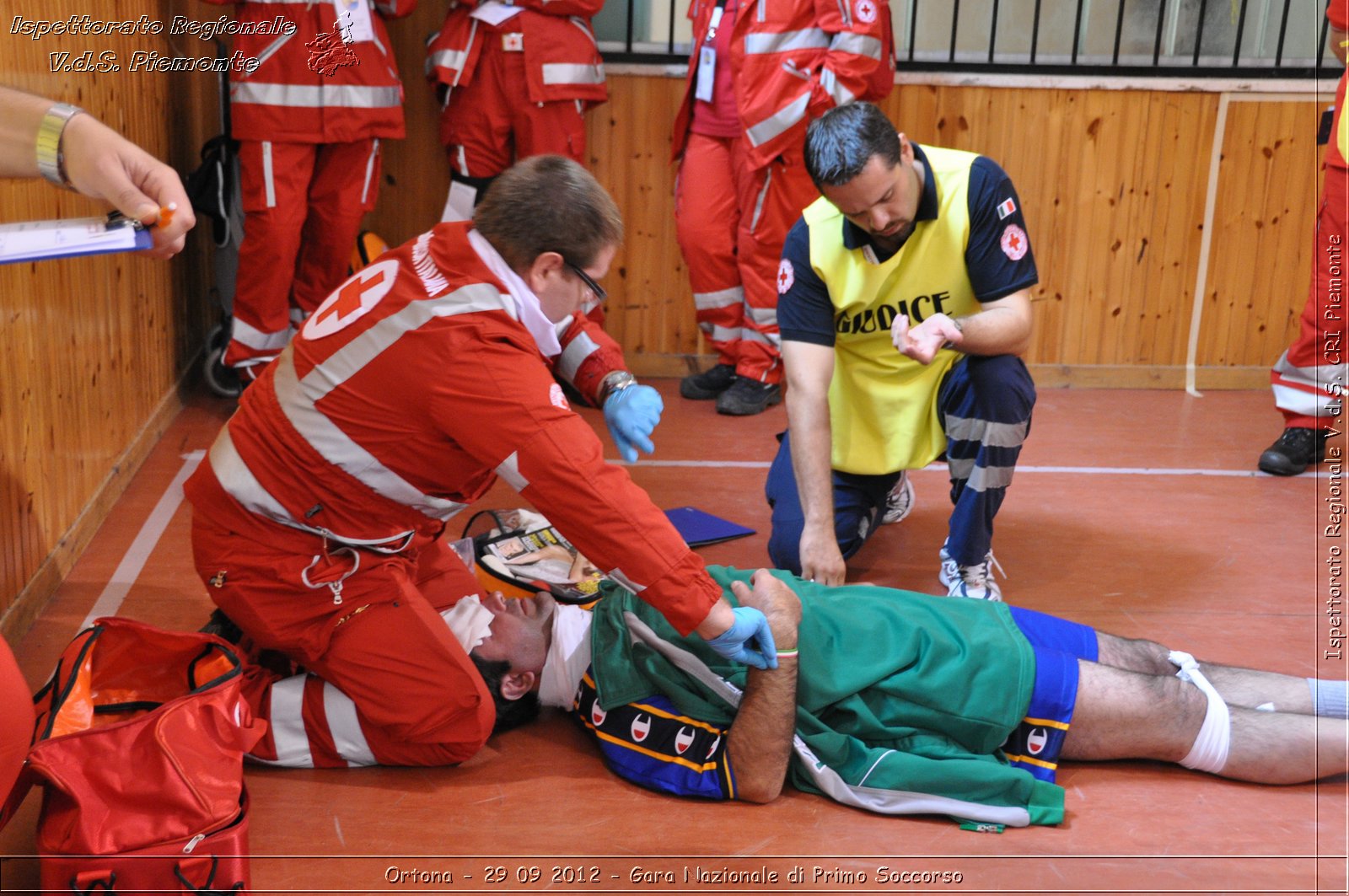 Ortona - 29 09 2012 - Gara Nazionale di Primo Soccorso - Croce Rossa Italiana - Ispettorato Regionale Volontari del Soccorso del Piemonte