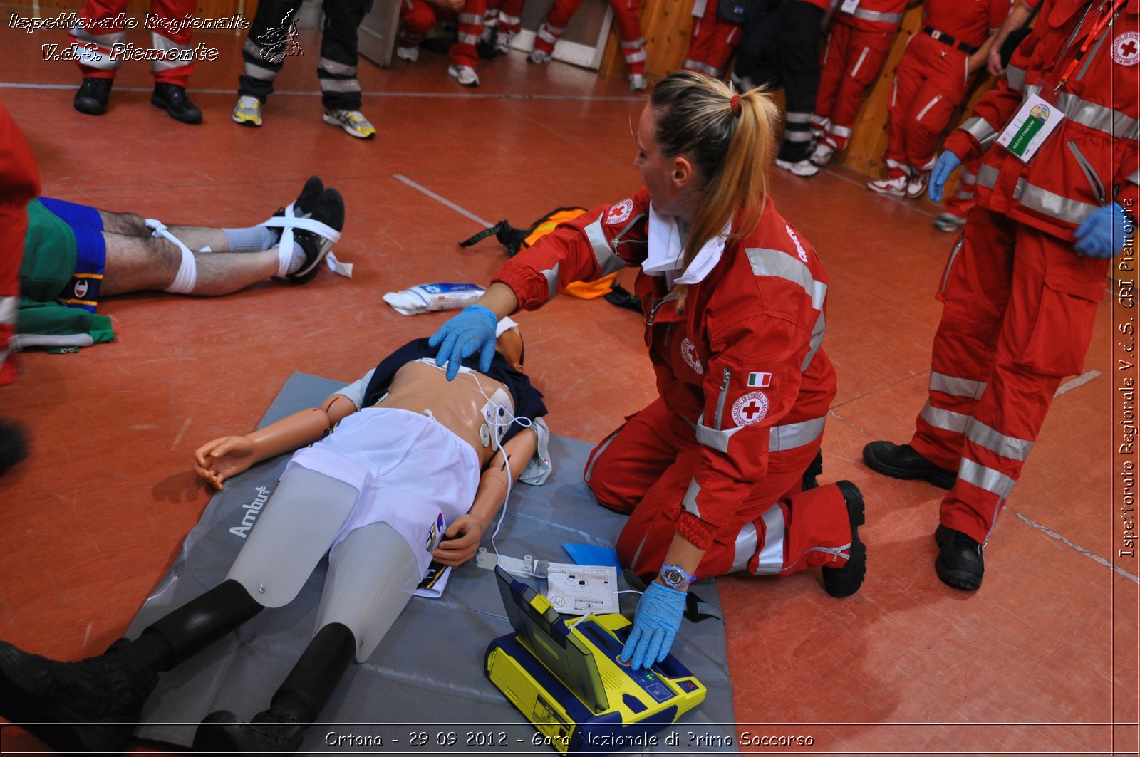 Ortona - 29 09 2012 - Gara Nazionale di Primo Soccorso - Croce Rossa Italiana - Ispettorato Regionale Volontari del Soccorso del Piemonte