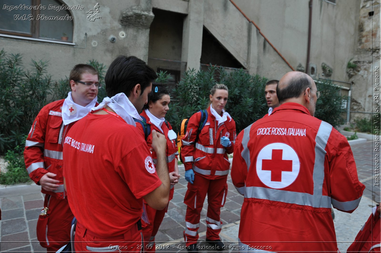 Ortona - 29 09 2012 - Gara Nazionale di Primo Soccorso - Croce Rossa Italiana - Ispettorato Regionale Volontari del Soccorso del Piemonte