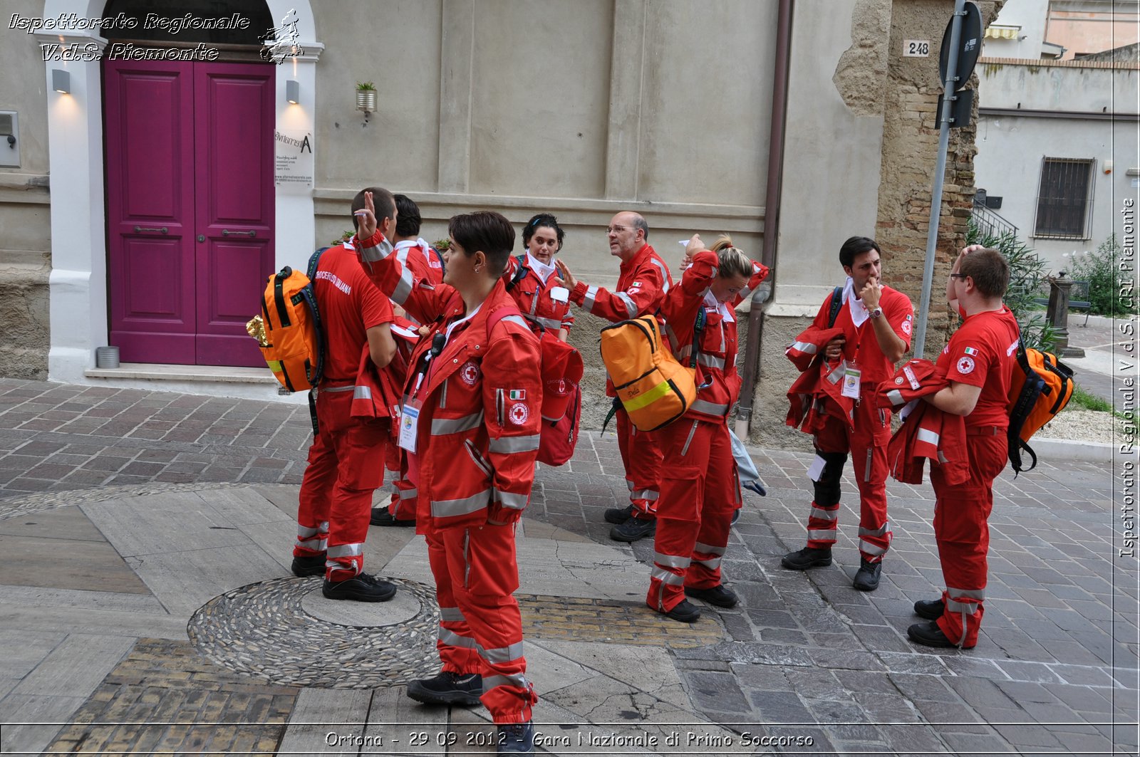 Ortona - 29 09 2012 - Gara Nazionale di Primo Soccorso - Croce Rossa Italiana - Ispettorato Regionale Volontari del Soccorso del Piemonte