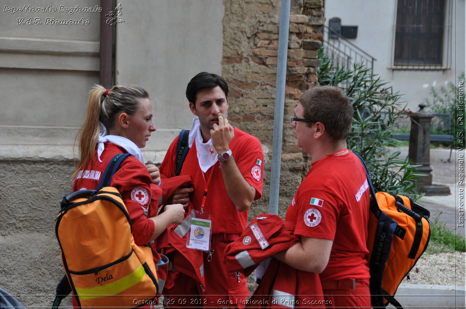 Ortona - 29 09 2012 - Gara Nazionale di Primo Soccorso - Croce Rossa Italiana - Ispettorato Regionale Volontari del Soccorso del Piemonte