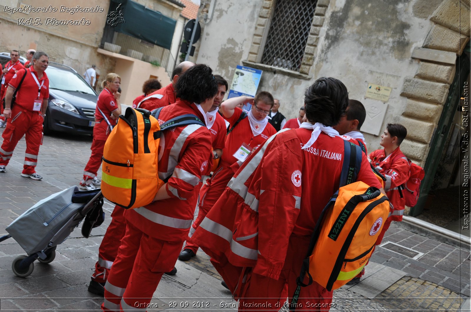 Ortona - 29 09 2012 - Gara Nazionale di Primo Soccorso - Croce Rossa Italiana - Ispettorato Regionale Volontari del Soccorso del Piemonte