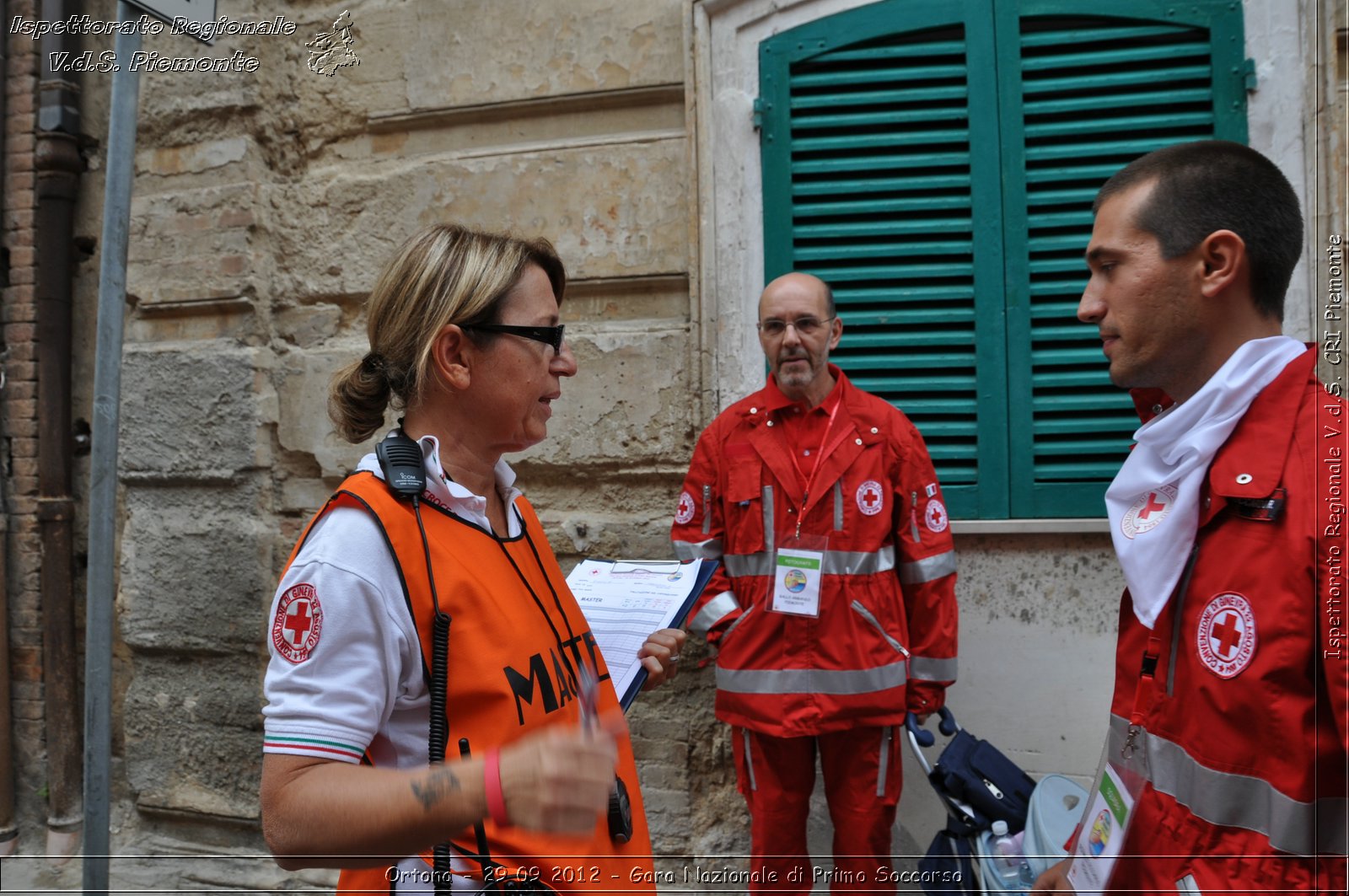Ortona - 29 09 2012 - Gara Nazionale di Primo Soccorso - Croce Rossa Italiana - Ispettorato Regionale Volontari del Soccorso del Piemonte