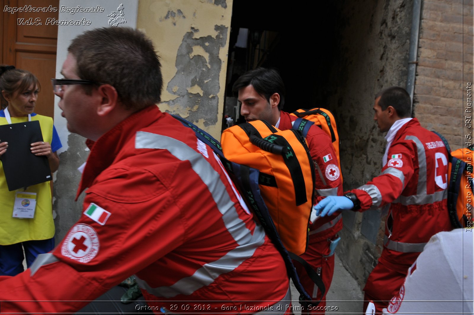 Ortona - 29 09 2012 - Gara Nazionale di Primo Soccorso - Croce Rossa Italiana - Ispettorato Regionale Volontari del Soccorso del Piemonte
