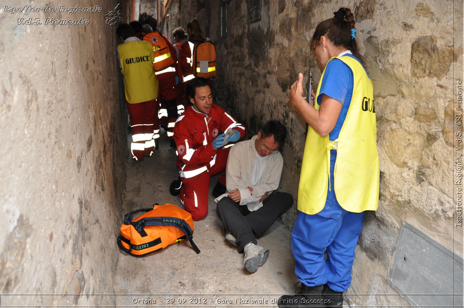 Ortona - 29 09 2012 - Gara Nazionale di Primo Soccorso - Croce Rossa Italiana - Ispettorato Regionale Volontari del Soccorso del Piemonte