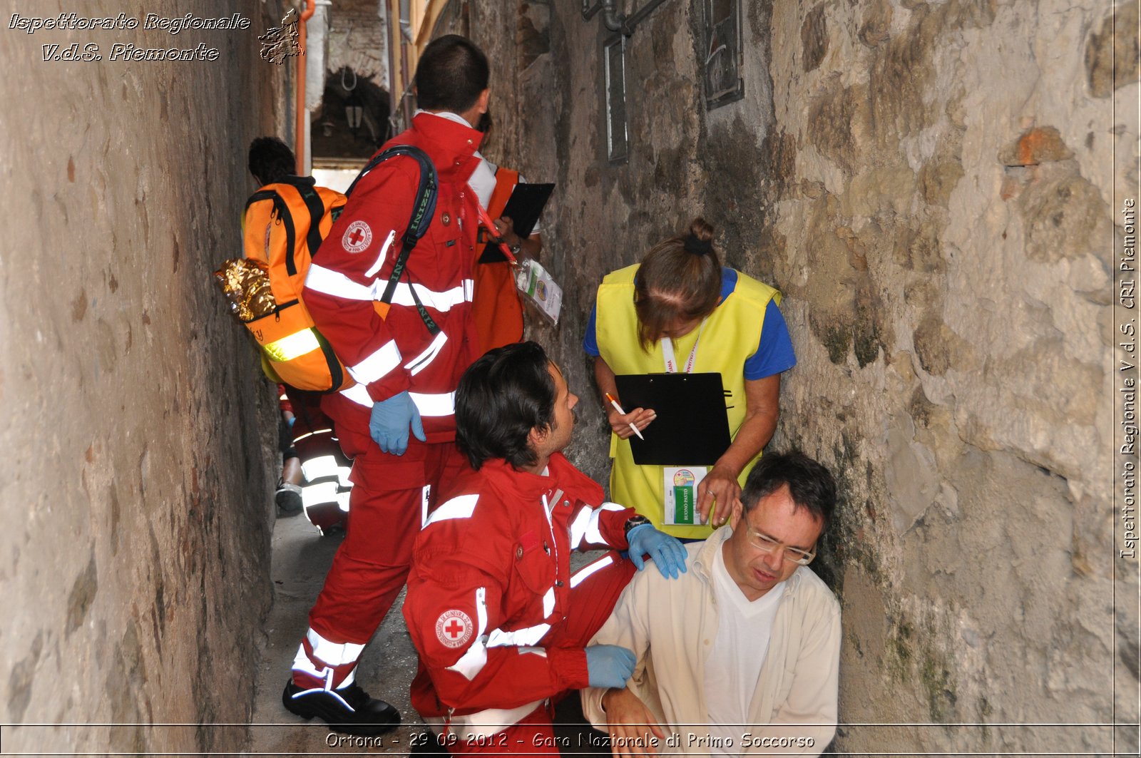 Ortona - 29 09 2012 - Gara Nazionale di Primo Soccorso - Croce Rossa Italiana - Ispettorato Regionale Volontari del Soccorso del Piemonte