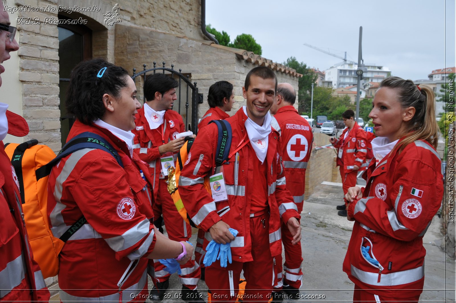 Ortona - 29 09 2012 - Gara Nazionale di Primo Soccorso - Croce Rossa Italiana - Ispettorato Regionale Volontari del Soccorso del Piemonte