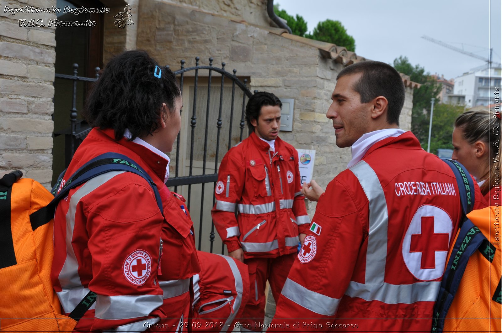 Ortona - 29 09 2012 - Gara Nazionale di Primo Soccorso - Croce Rossa Italiana - Ispettorato Regionale Volontari del Soccorso del Piemonte