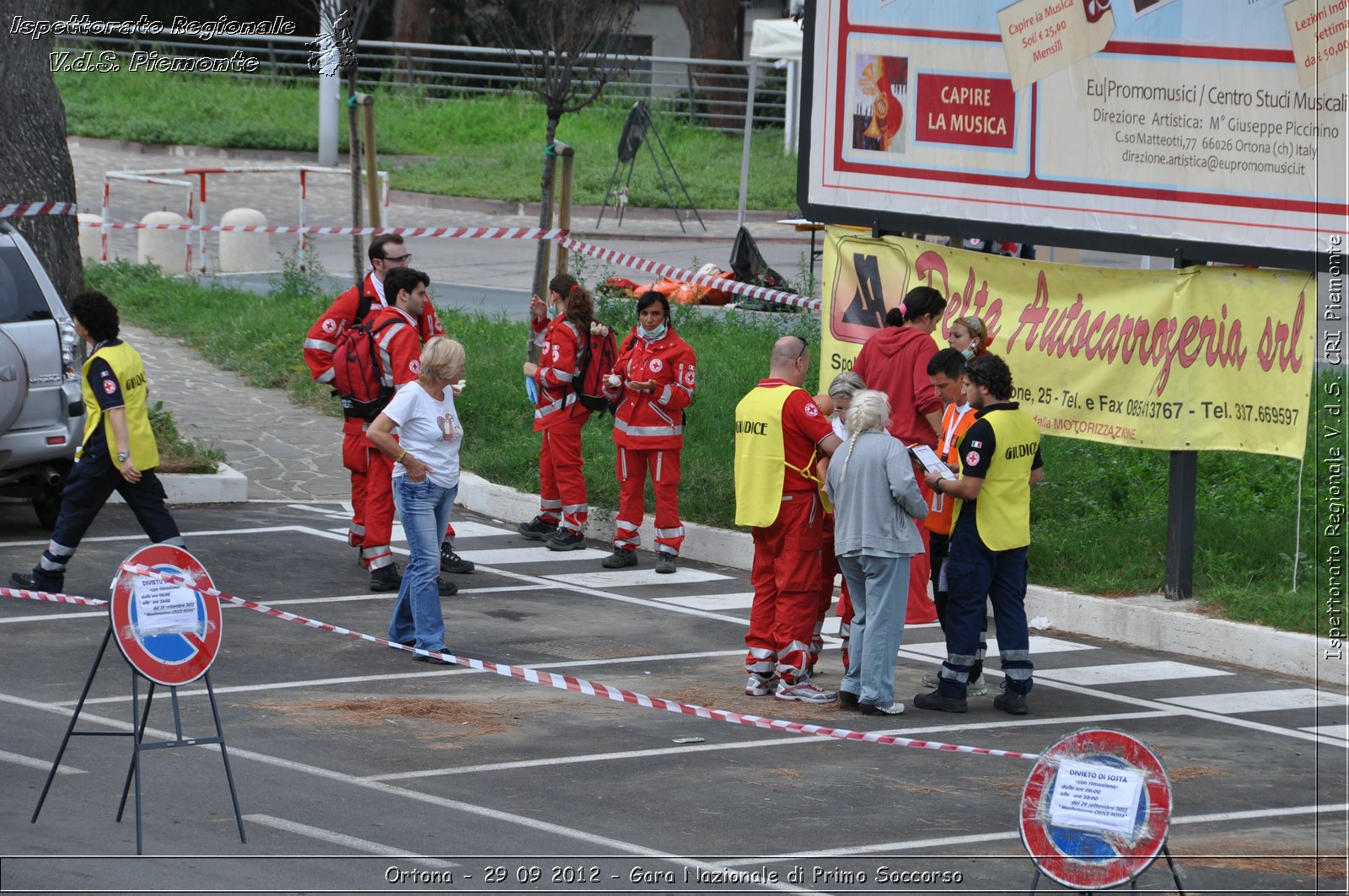 Ortona - 29 09 2012 - Gara Nazionale di Primo Soccorso - Croce Rossa Italiana - Ispettorato Regionale Volontari del Soccorso del Piemonte