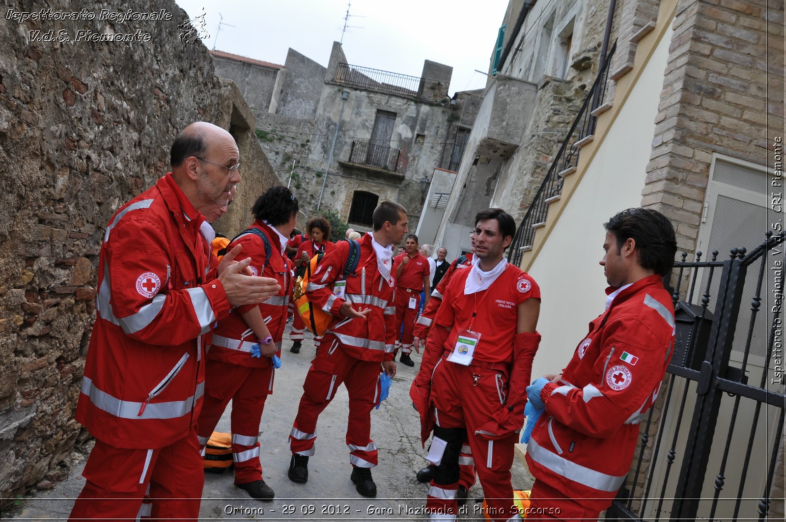 Ortona - 29 09 2012 - Gara Nazionale di Primo Soccorso - Croce Rossa Italiana - Ispettorato Regionale Volontari del Soccorso del Piemonte