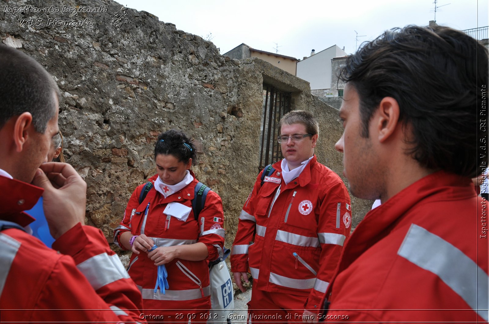 Ortona - 29 09 2012 - Gara Nazionale di Primo Soccorso - Croce Rossa Italiana - Ispettorato Regionale Volontari del Soccorso del Piemonte