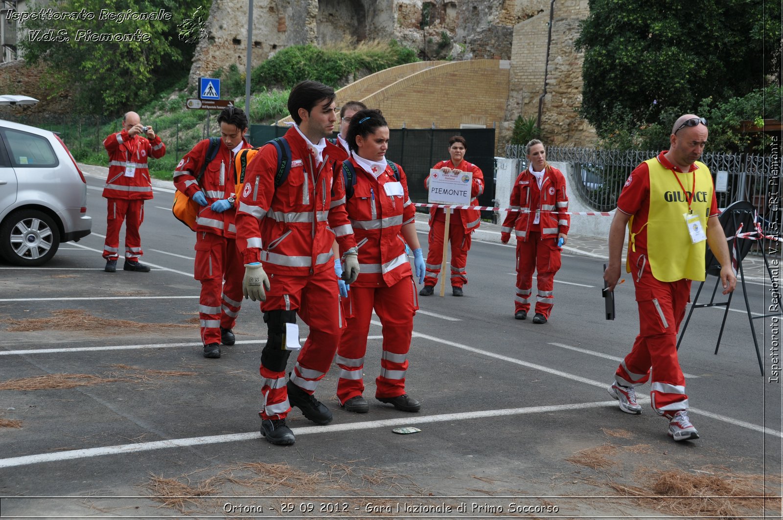 Ortona - 29 09 2012 - Gara Nazionale di Primo Soccorso - Croce Rossa Italiana - Ispettorato Regionale Volontari del Soccorso del Piemonte