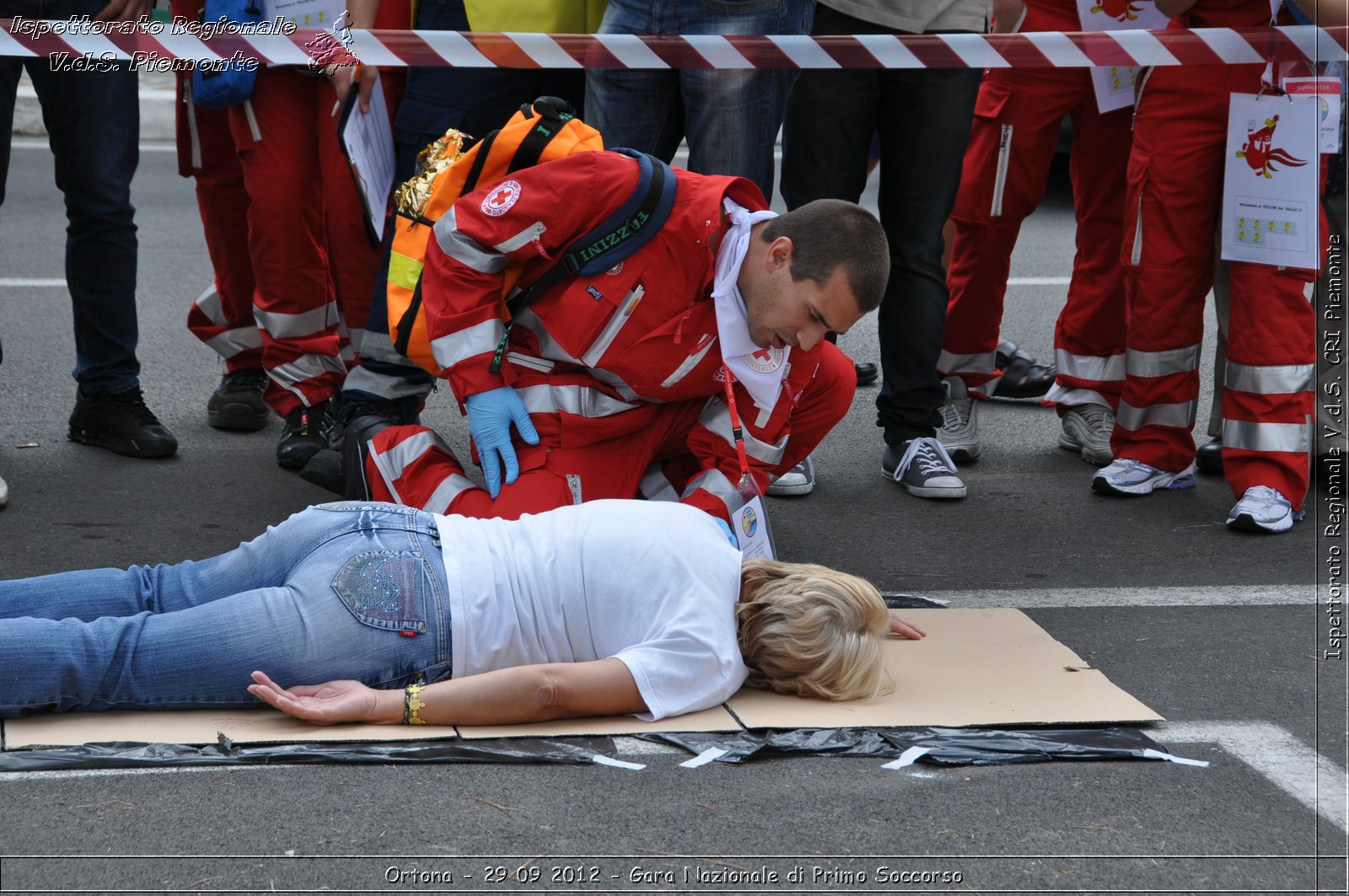 Ortona - 29 09 2012 - Gara Nazionale di Primo Soccorso - Croce Rossa Italiana - Ispettorato Regionale Volontari del Soccorso del Piemonte