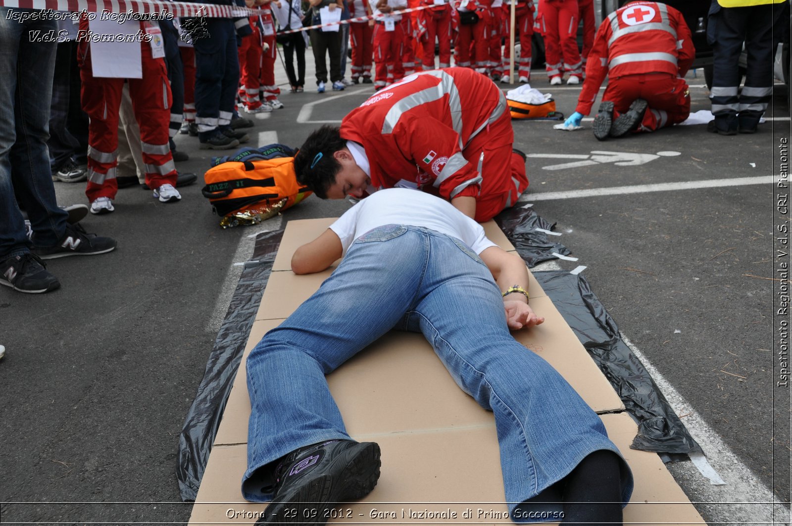 Ortona - 29 09 2012 - Gara Nazionale di Primo Soccorso - Croce Rossa Italiana - Ispettorato Regionale Volontari del Soccorso del Piemonte