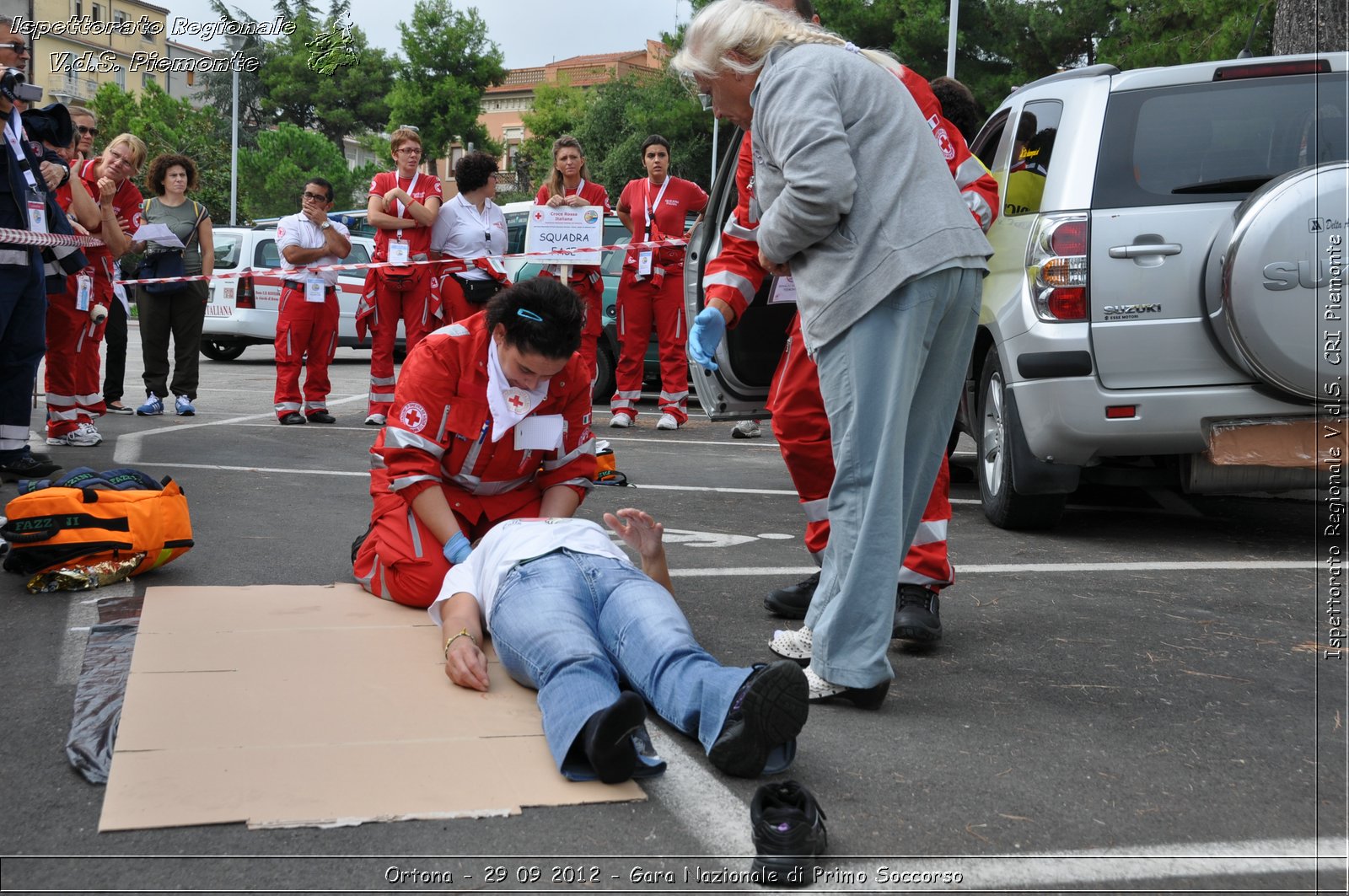 Ortona - 29 09 2012 - Gara Nazionale di Primo Soccorso - Croce Rossa Italiana - Ispettorato Regionale Volontari del Soccorso del Piemonte