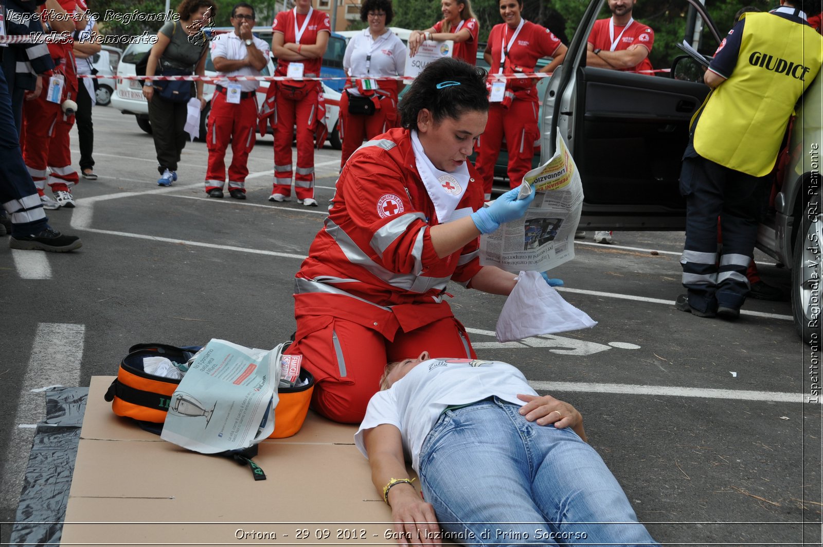 Ortona - 29 09 2012 - Gara Nazionale di Primo Soccorso - Croce Rossa Italiana - Ispettorato Regionale Volontari del Soccorso del Piemonte