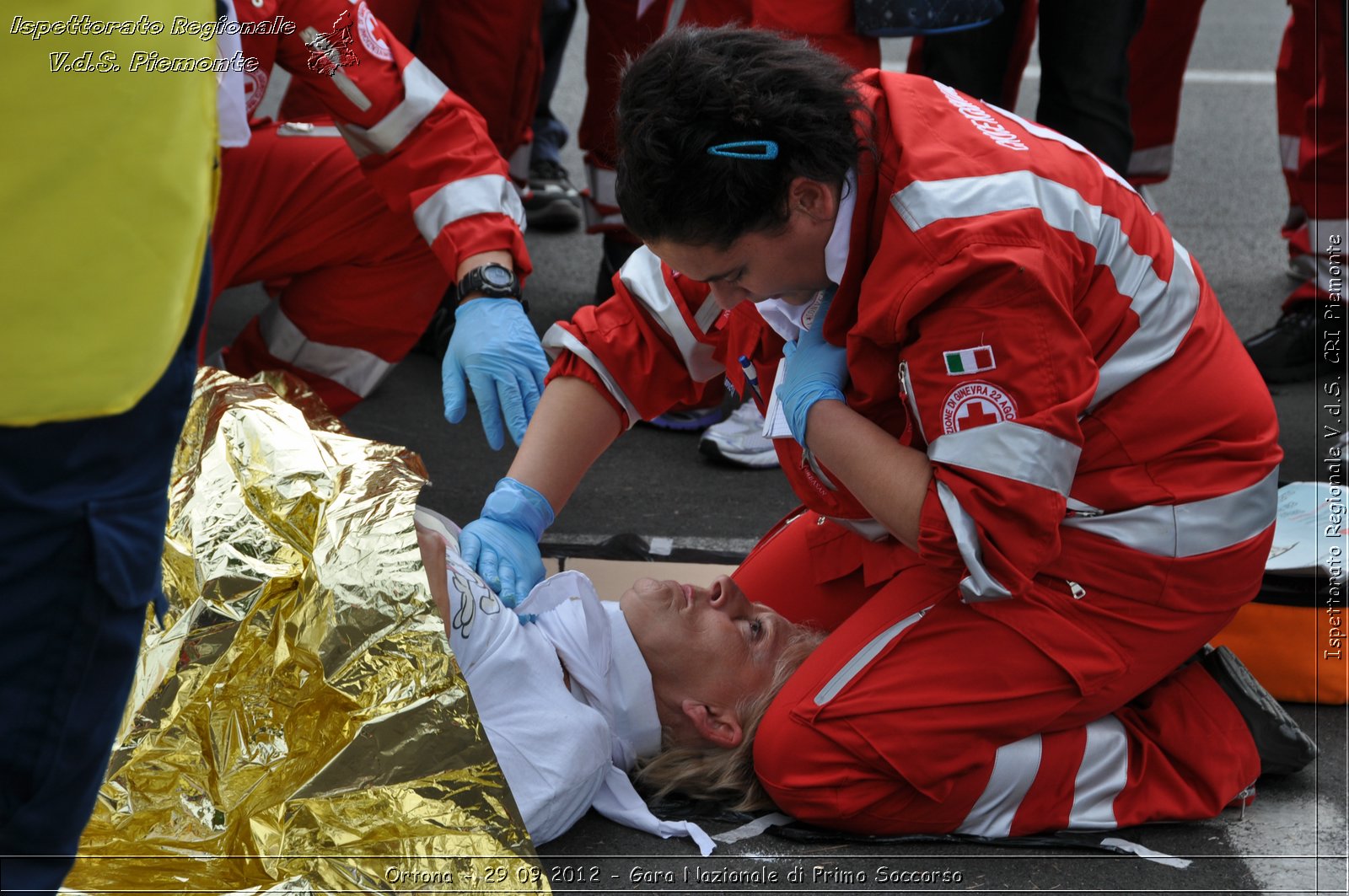 Ortona - 29 09 2012 - Gara Nazionale di Primo Soccorso - Croce Rossa Italiana - Ispettorato Regionale Volontari del Soccorso del Piemonte