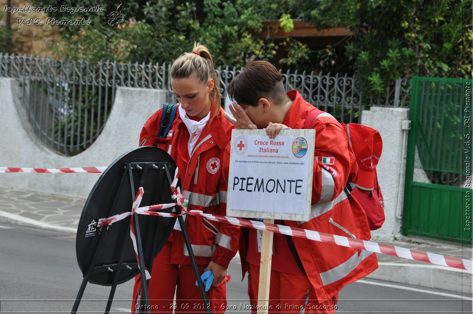 Ortona - 29 09 2012 - Gara Nazionale di Primo Soccorso - Croce Rossa Italiana - Ispettorato Regionale Volontari del Soccorso del Piemonte