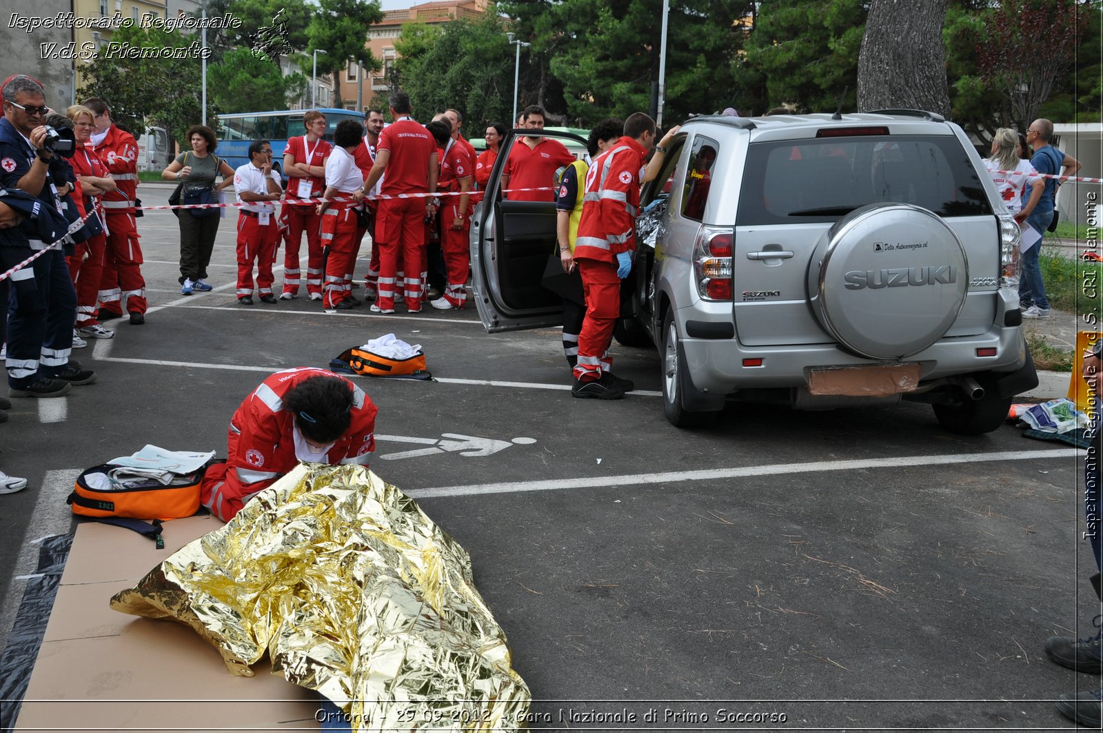 Ortona - 29 09 2012 - Gara Nazionale di Primo Soccorso - Croce Rossa Italiana - Ispettorato Regionale Volontari del Soccorso del Piemonte