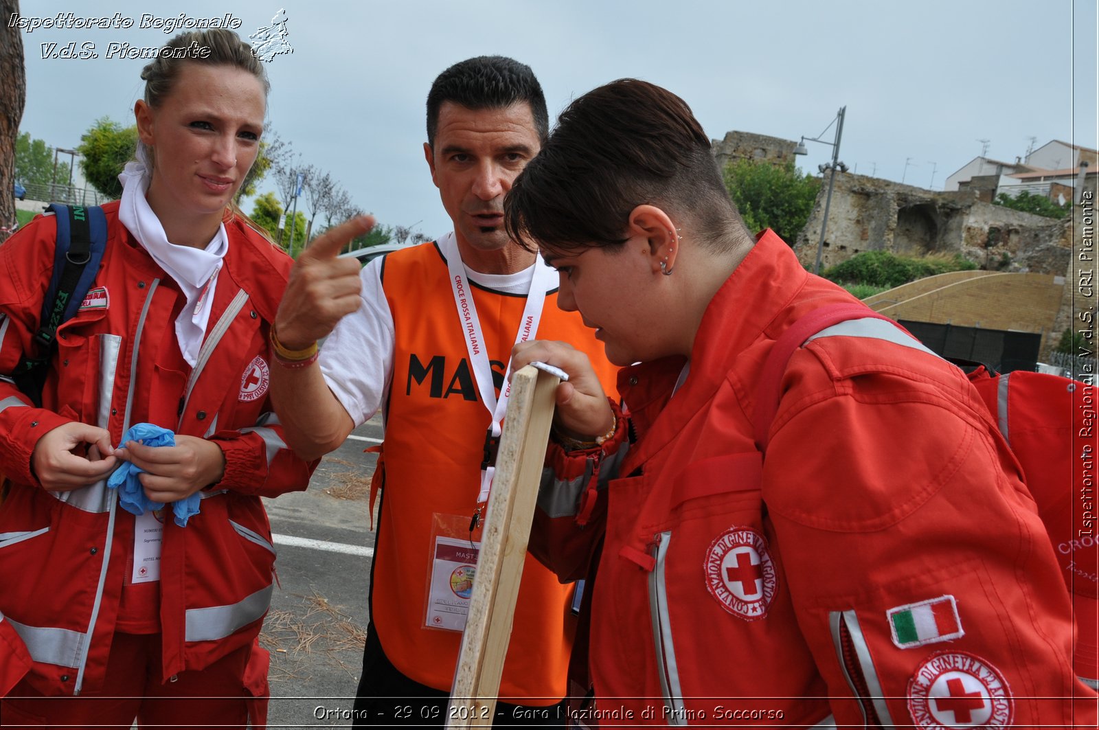 Ortona - 29 09 2012 - Gara Nazionale di Primo Soccorso - Croce Rossa Italiana - Ispettorato Regionale Volontari del Soccorso del Piemonte