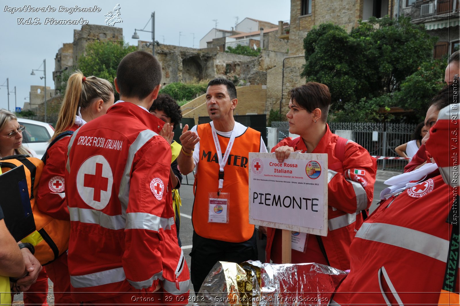 Ortona - 29 09 2012 - Gara Nazionale di Primo Soccorso - Croce Rossa Italiana - Ispettorato Regionale Volontari del Soccorso del Piemonte