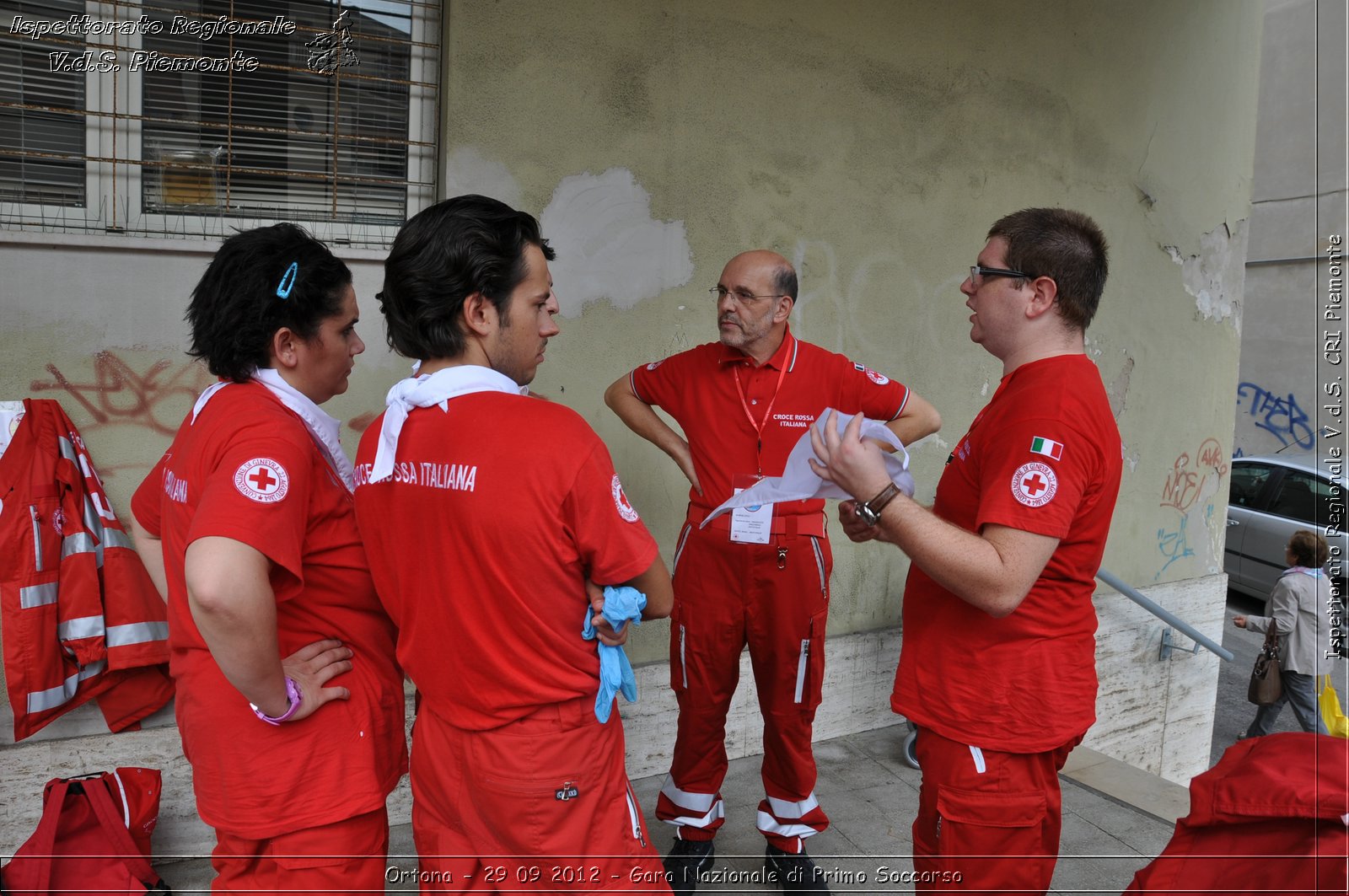Ortona - 29 09 2012 - Gara Nazionale di Primo Soccorso - Croce Rossa Italiana - Ispettorato Regionale Volontari del Soccorso del Piemonte