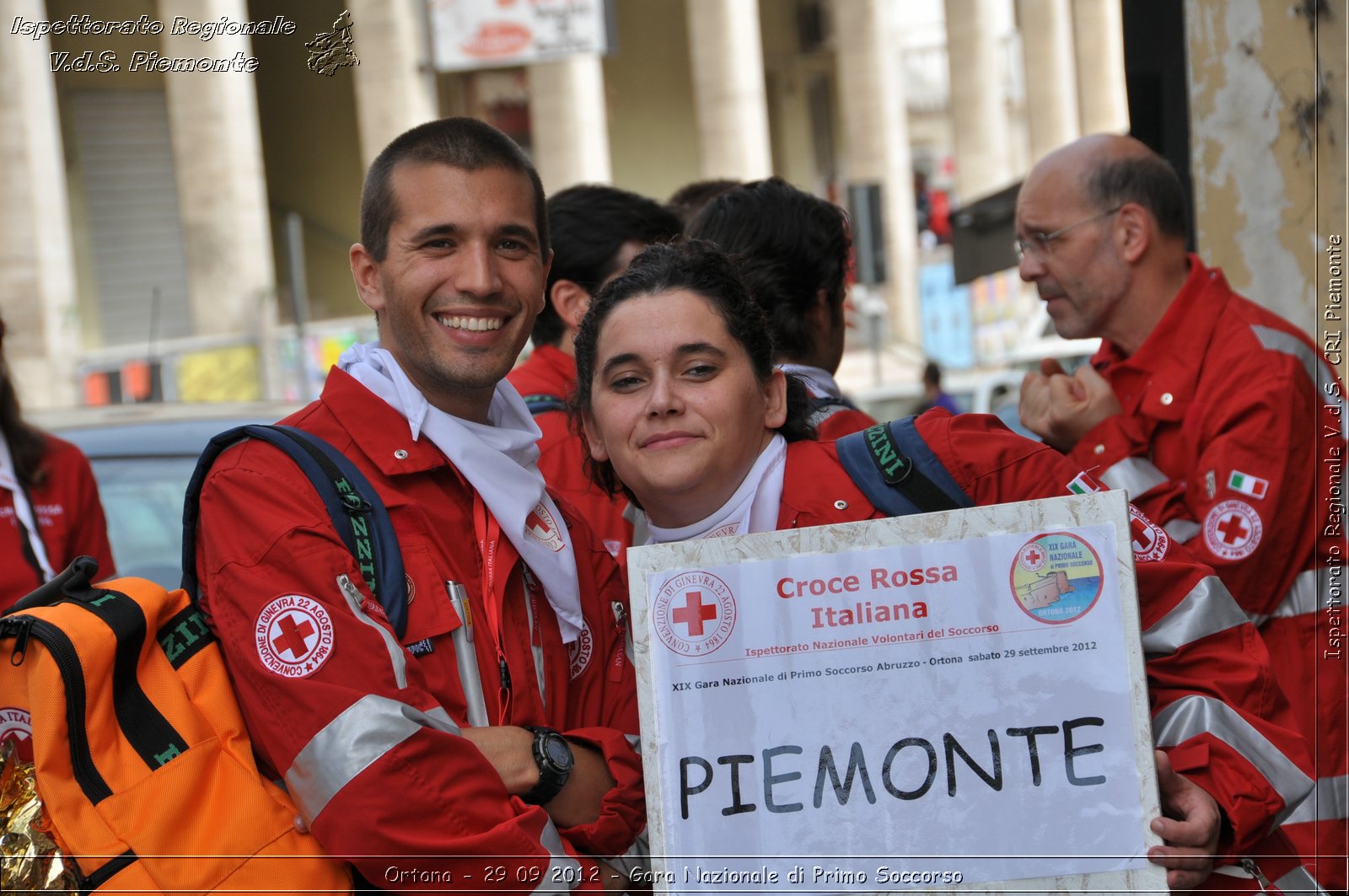 Ortona - 29 09 2012 - Gara Nazionale di Primo Soccorso - Croce Rossa Italiana - Ispettorato Regionale Volontari del Soccorso del Piemonte