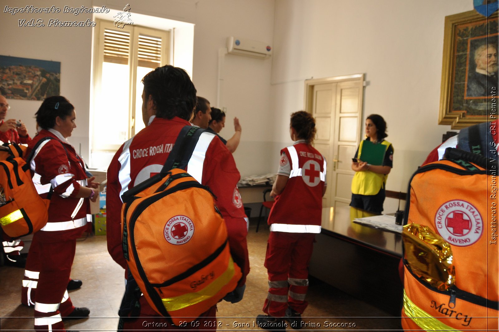 Ortona - 29 09 2012 - Gara Nazionale di Primo Soccorso - Croce Rossa Italiana - Ispettorato Regionale Volontari del Soccorso del Piemonte