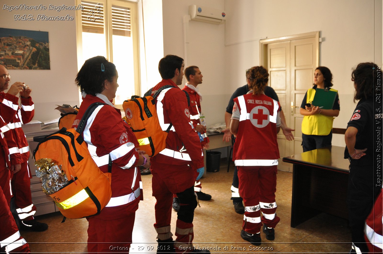 Ortona - 29 09 2012 - Gara Nazionale di Primo Soccorso - Croce Rossa Italiana - Ispettorato Regionale Volontari del Soccorso del Piemonte