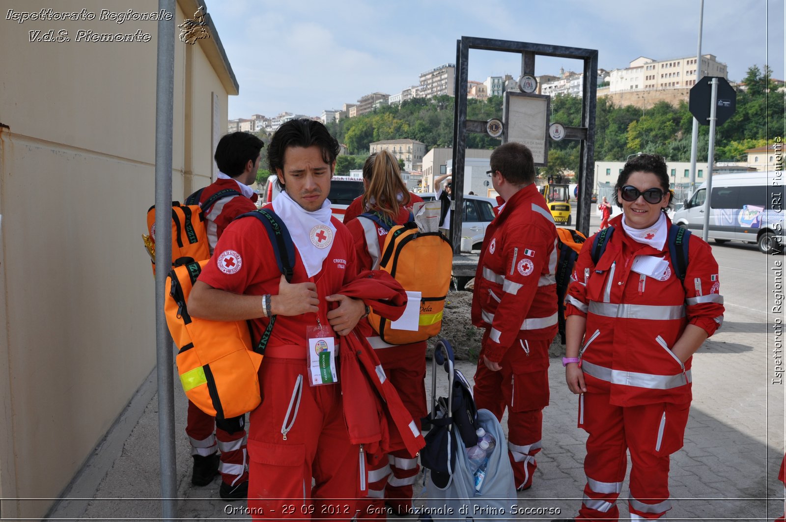 Ortona - 29 09 2012 - Gara Nazionale di Primo Soccorso - Croce Rossa Italiana - Ispettorato Regionale Volontari del Soccorso del Piemonte