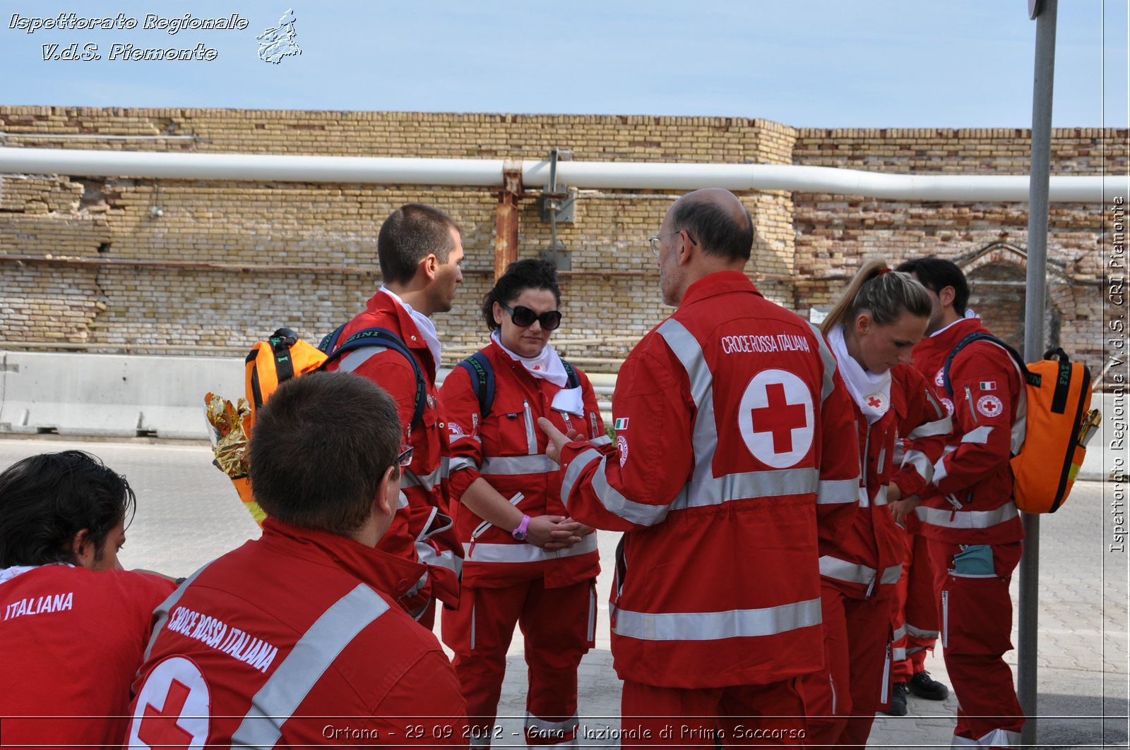 Ortona - 29 09 2012 - Gara Nazionale di Primo Soccorso - Croce Rossa Italiana - Ispettorato Regionale Volontari del Soccorso del Piemonte
