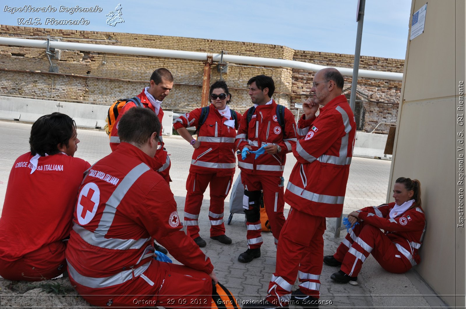 Ortona - 29 09 2012 - Gara Nazionale di Primo Soccorso - Croce Rossa Italiana - Ispettorato Regionale Volontari del Soccorso del Piemonte