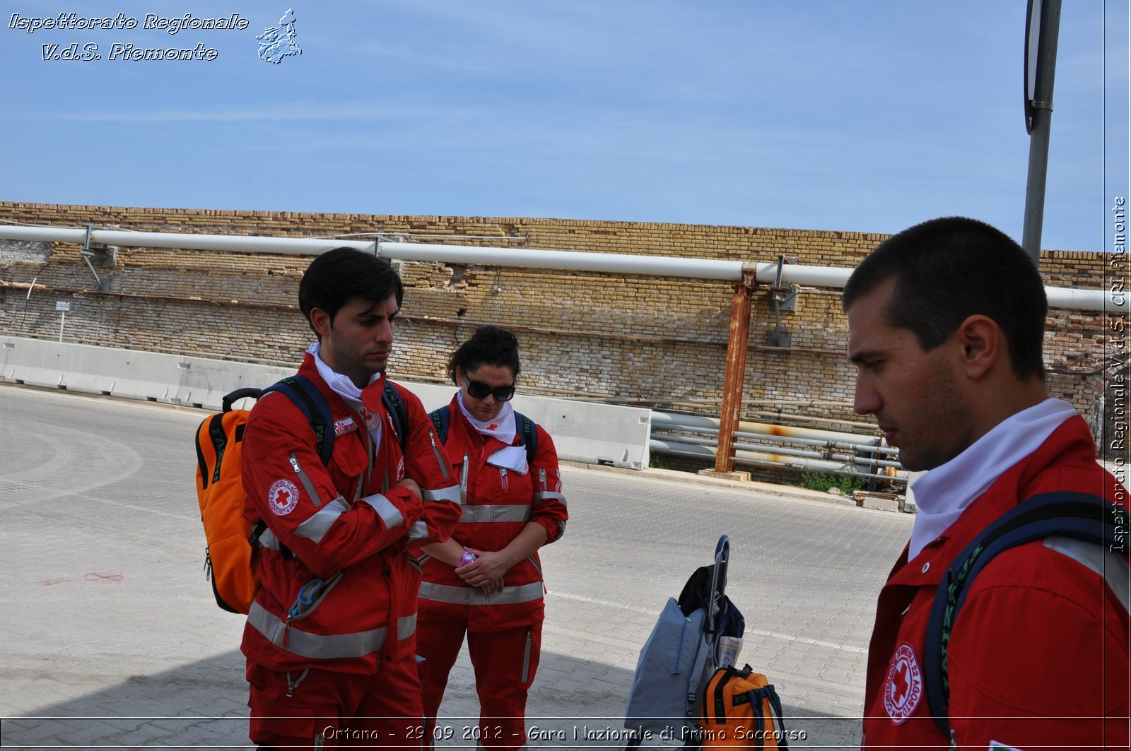 Ortona - 29 09 2012 - Gara Nazionale di Primo Soccorso - Croce Rossa Italiana - Ispettorato Regionale Volontari del Soccorso del Piemonte