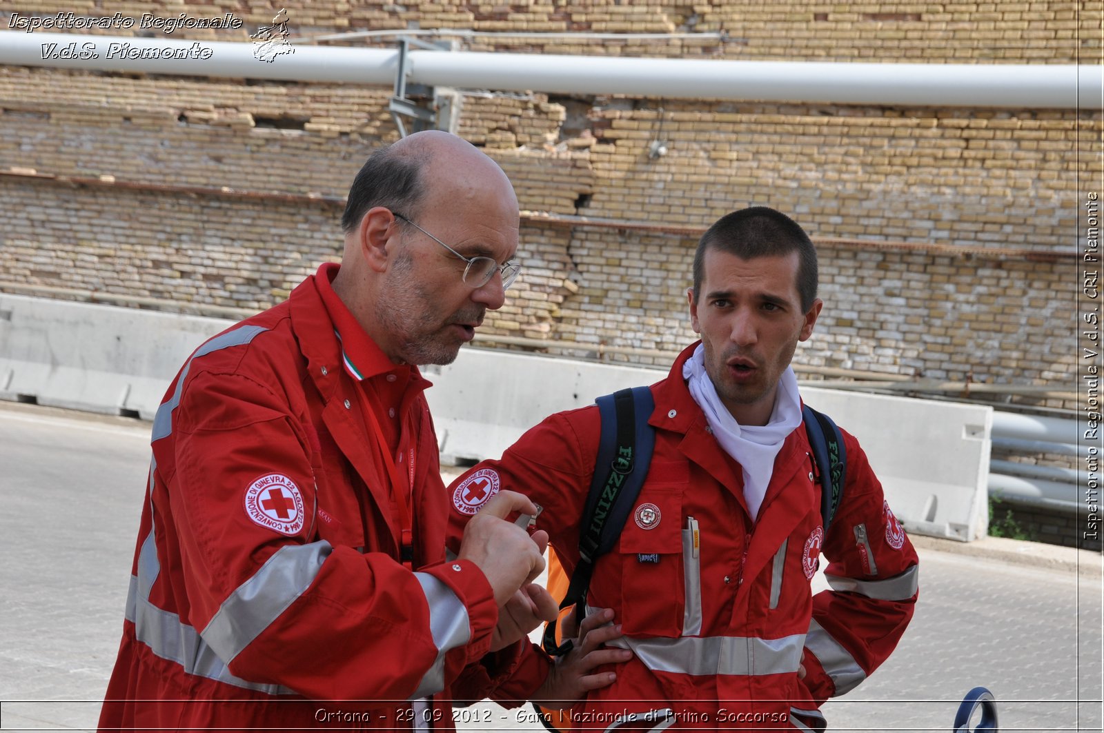 Ortona - 29 09 2012 - Gara Nazionale di Primo Soccorso - Croce Rossa Italiana - Ispettorato Regionale Volontari del Soccorso del Piemonte