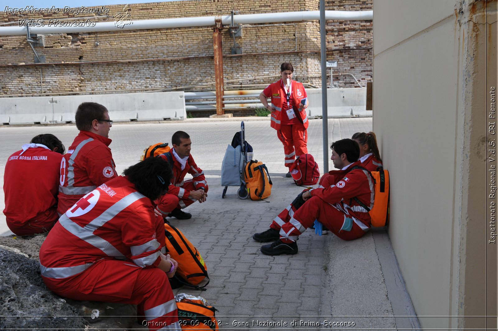 Ortona - 29 09 2012 - Gara Nazionale di Primo Soccorso - Croce Rossa Italiana - Ispettorato Regionale Volontari del Soccorso del Piemonte