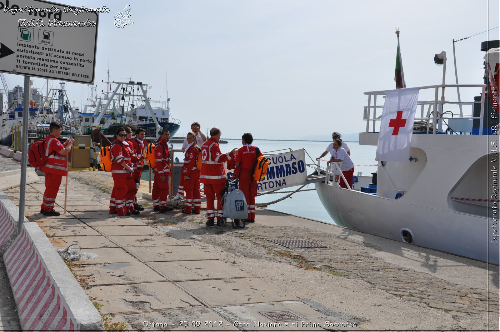 Ortona - 29 09 2012 - Gara Nazionale di Primo Soccorso - Croce Rossa Italiana - Ispettorato Regionale Volontari del Soccorso del Piemonte