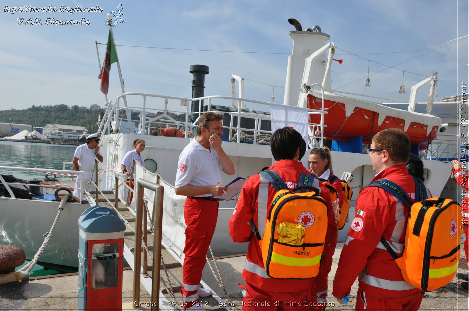Ortona - 29 09 2012 - Gara Nazionale di Primo Soccorso - Croce Rossa Italiana - Ispettorato Regionale Volontari del Soccorso del Piemonte