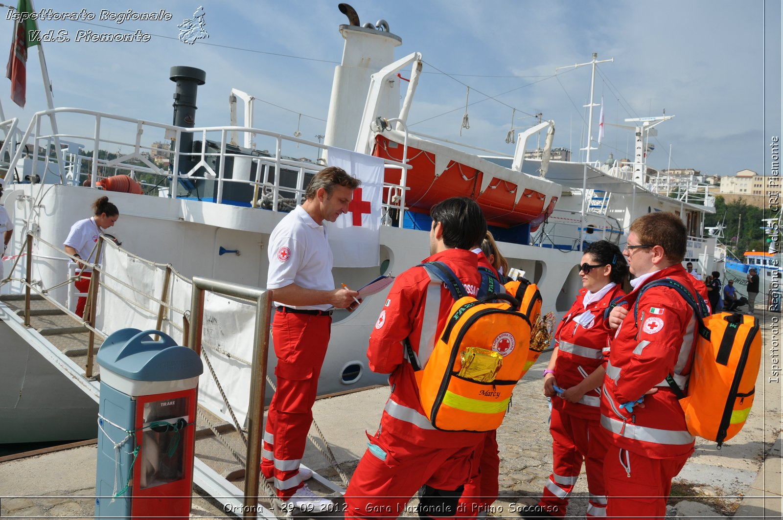 Ortona - 29 09 2012 - Gara Nazionale di Primo Soccorso - Croce Rossa Italiana - Ispettorato Regionale Volontari del Soccorso del Piemonte
