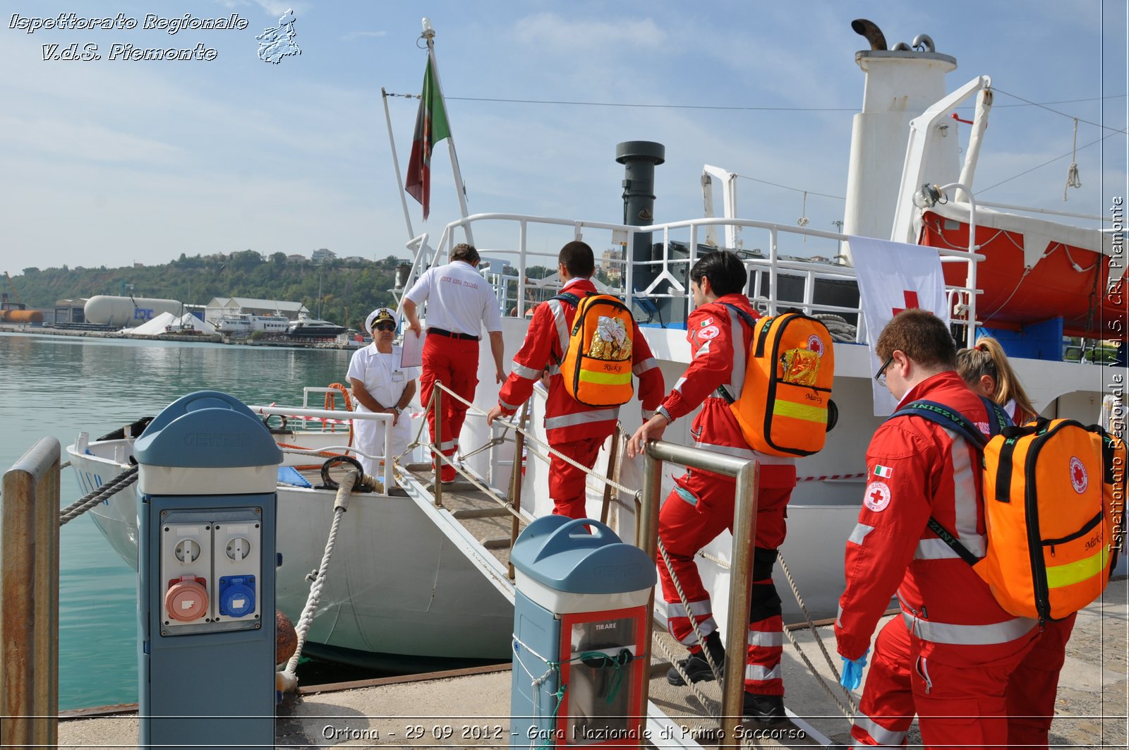 Ortona - 29 09 2012 - Gara Nazionale di Primo Soccorso - Croce Rossa Italiana - Ispettorato Regionale Volontari del Soccorso del Piemonte