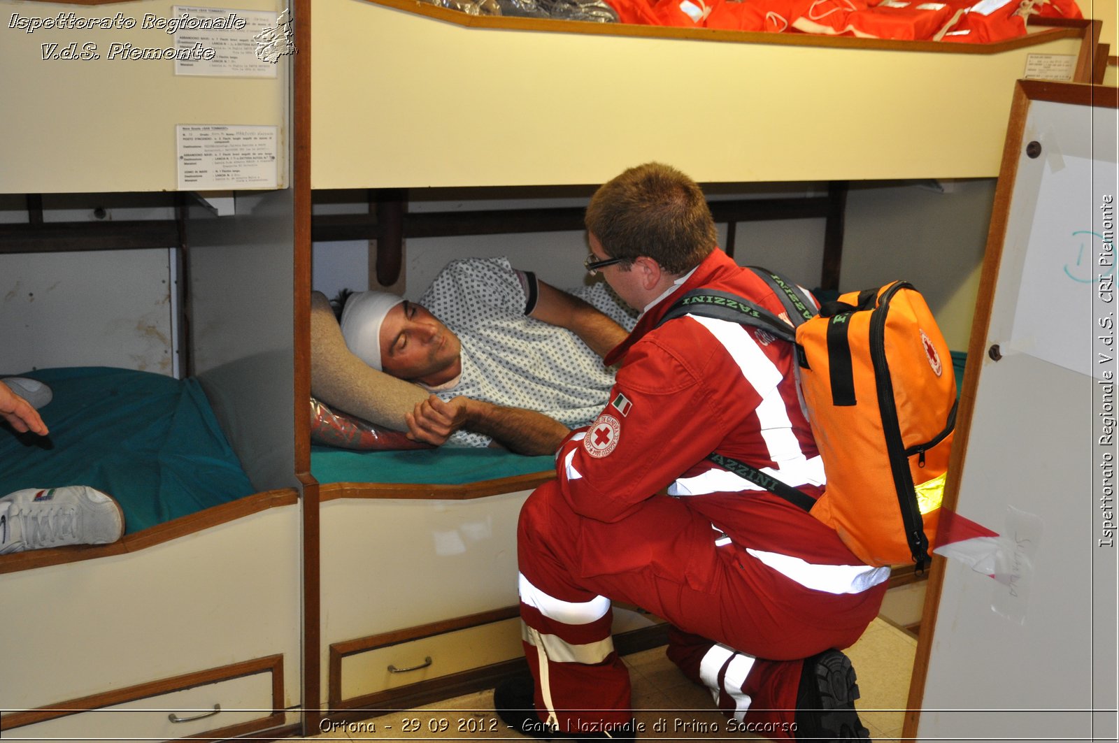 Ortona - 29 09 2012 - Gara Nazionale di Primo Soccorso - Croce Rossa Italiana - Ispettorato Regionale Volontari del Soccorso del Piemonte