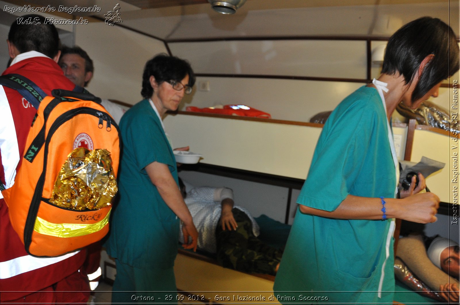Ortona - 29 09 2012 - Gara Nazionale di Primo Soccorso - Croce Rossa Italiana - Ispettorato Regionale Volontari del Soccorso del Piemonte