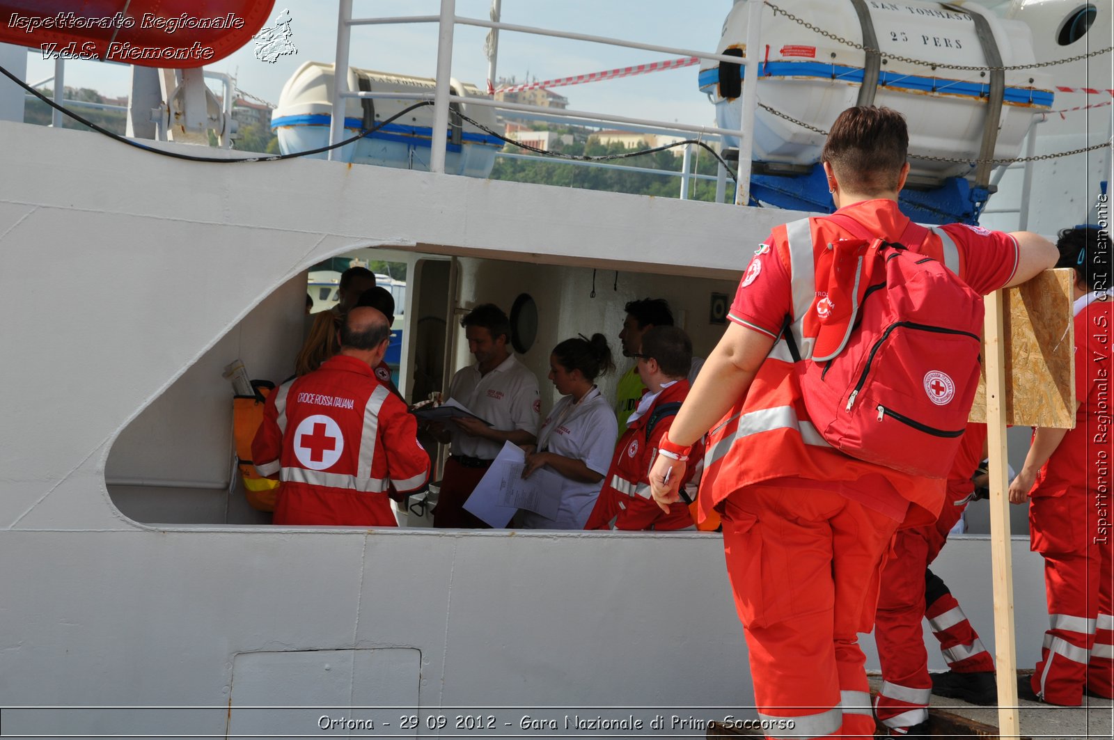 Ortona - 29 09 2012 - Gara Nazionale di Primo Soccorso - Croce Rossa Italiana - Ispettorato Regionale Volontari del Soccorso del Piemonte
