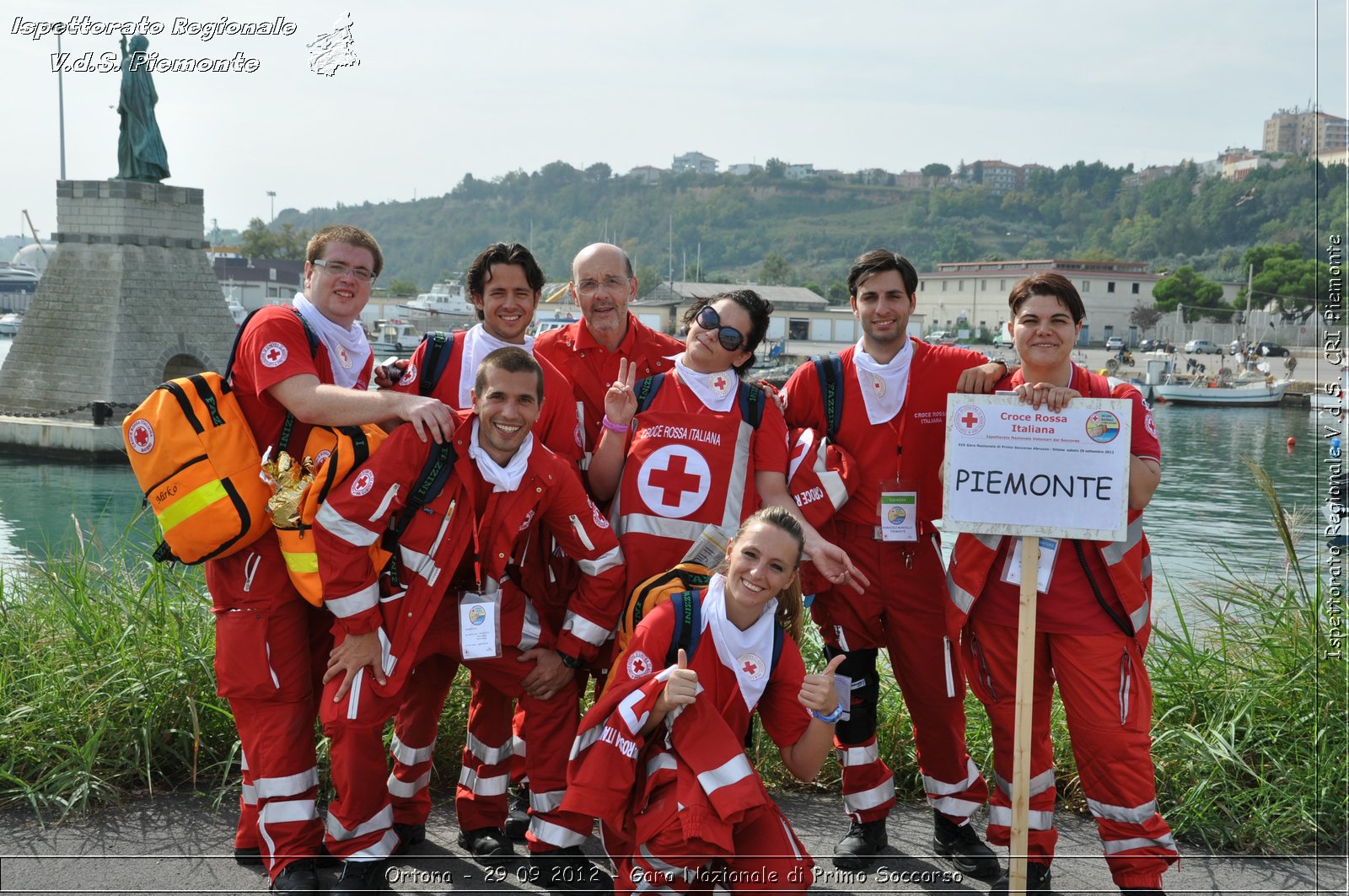 Ortona - 29 09 2012 - Gara Nazionale di Primo Soccorso - Croce Rossa Italiana - Ispettorato Regionale Volontari del Soccorso del Piemonte