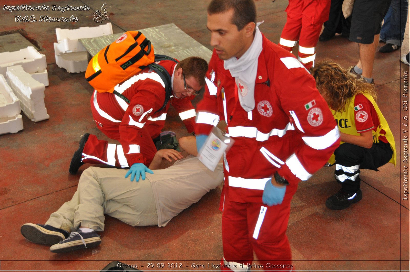 Ortona - 29 09 2012 - Gara Nazionale di Primo Soccorso - Croce Rossa Italiana - Ispettorato Regionale Volontari del Soccorso del Piemonte