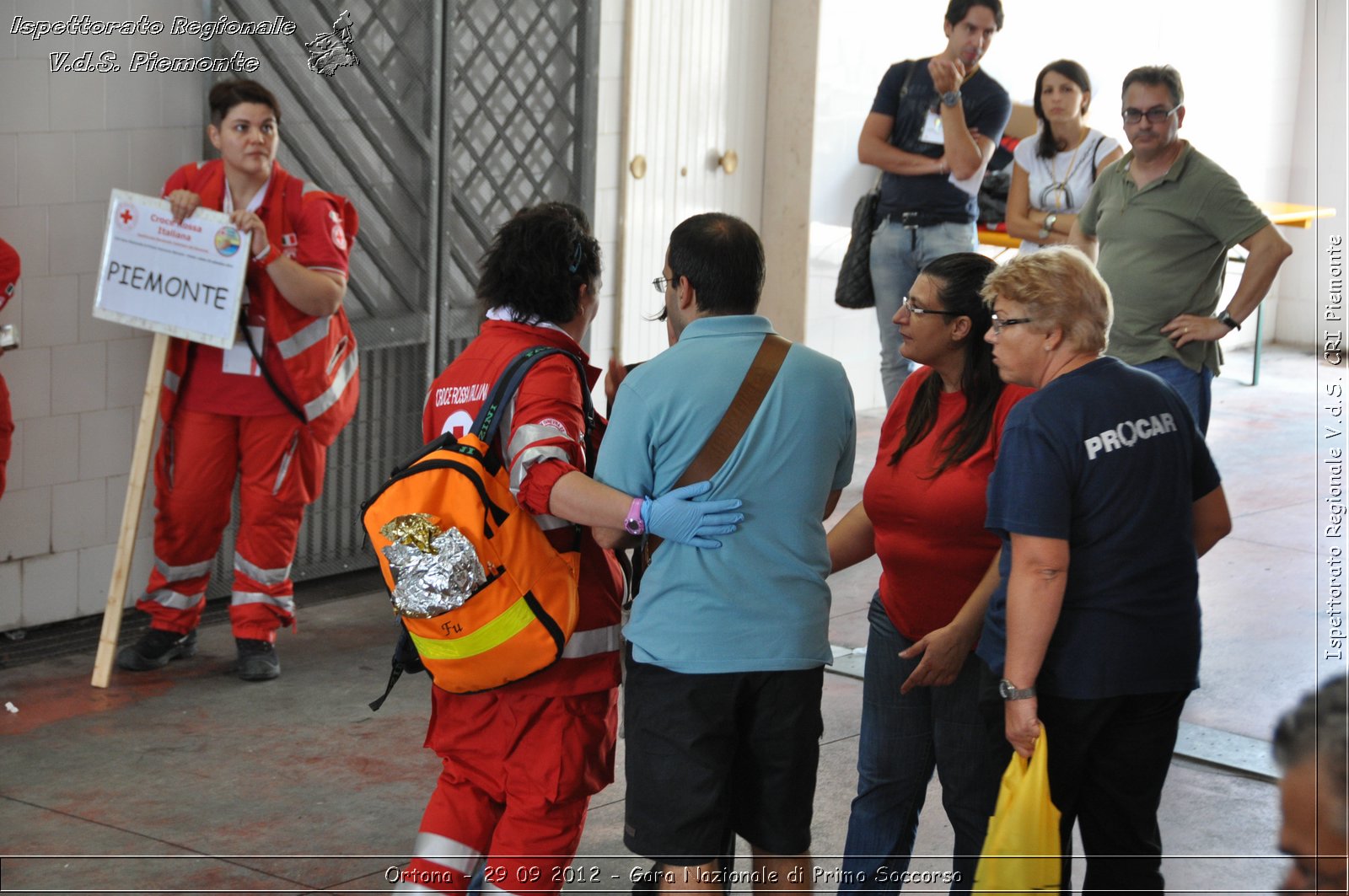 Ortona - 29 09 2012 - Gara Nazionale di Primo Soccorso - Croce Rossa Italiana - Ispettorato Regionale Volontari del Soccorso del Piemonte